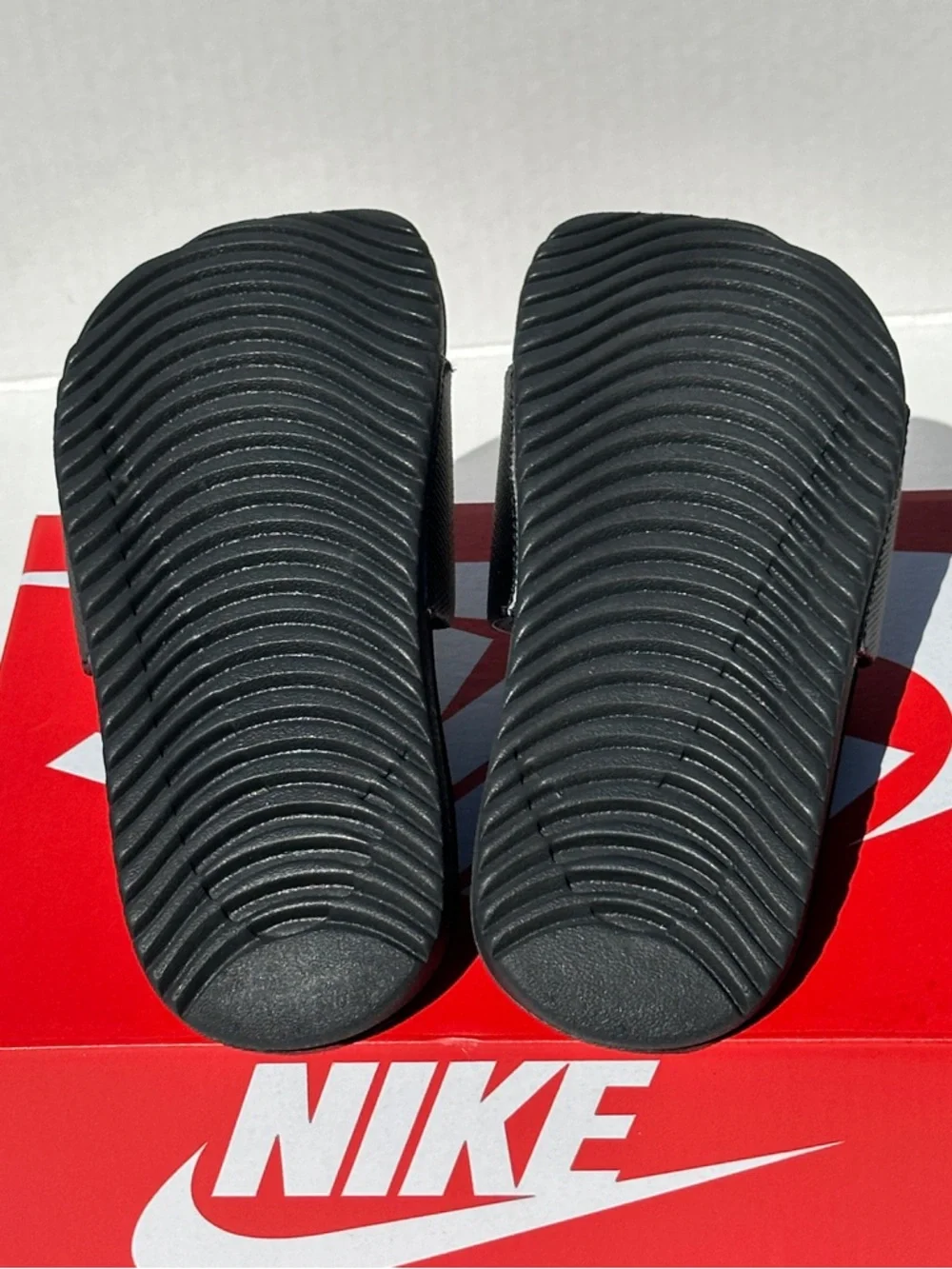 Nike Unisex Kawa Slide Sandal Flip Flop - Youth Kids 12C